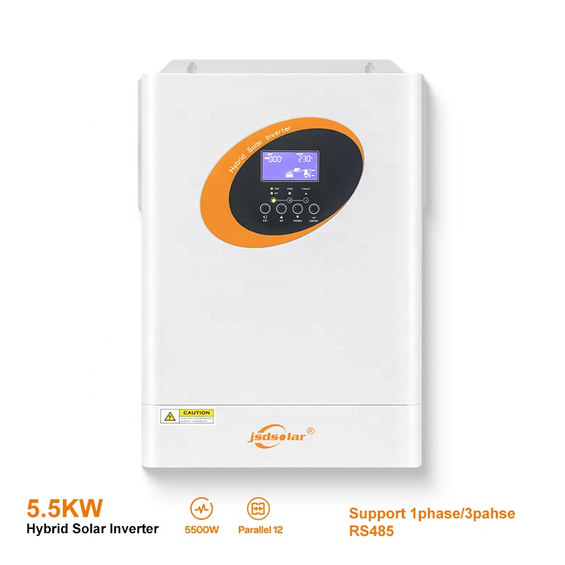 Hybrid Solar Inverter 5.5Kw Mppt 48V - Onduleur solaire hybride Mppt à onde