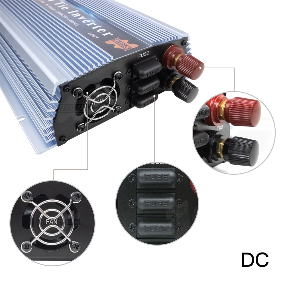 Micro Inverter 1400W Solar Grid Tie - Micro-onduleur solaire connecté au réseau 1000-1400W,