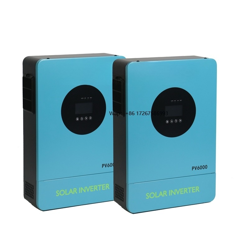 Hybrid Solar Inverter 5.5Kw Mppt 48V - Onduleur hybride 48v, 220V/380V, 5,5 kw,
