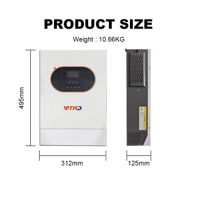 Onduleur Solaire Hybride Monop - Off Grid Solar Inverter 48V 6000W avis et prix