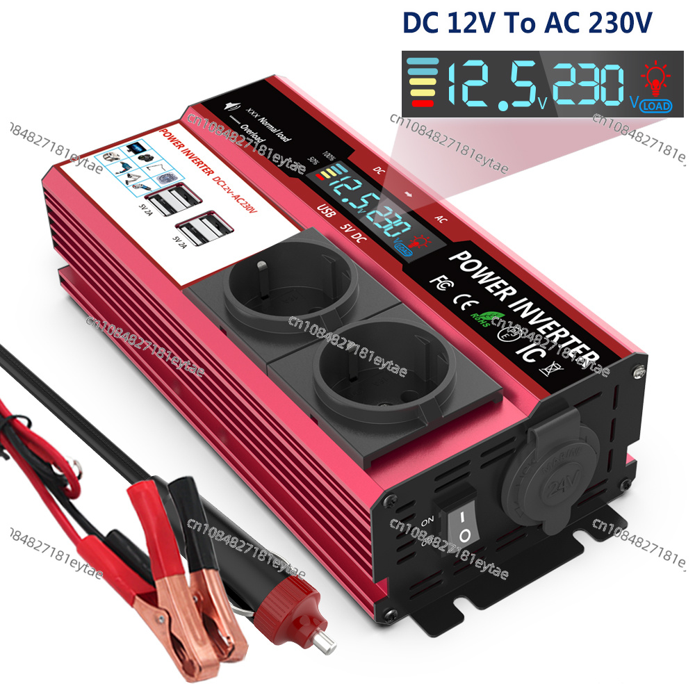 Convertisseur de courant 12V v - Power Inverter 12V 220V 4000W Continuous avis et prix