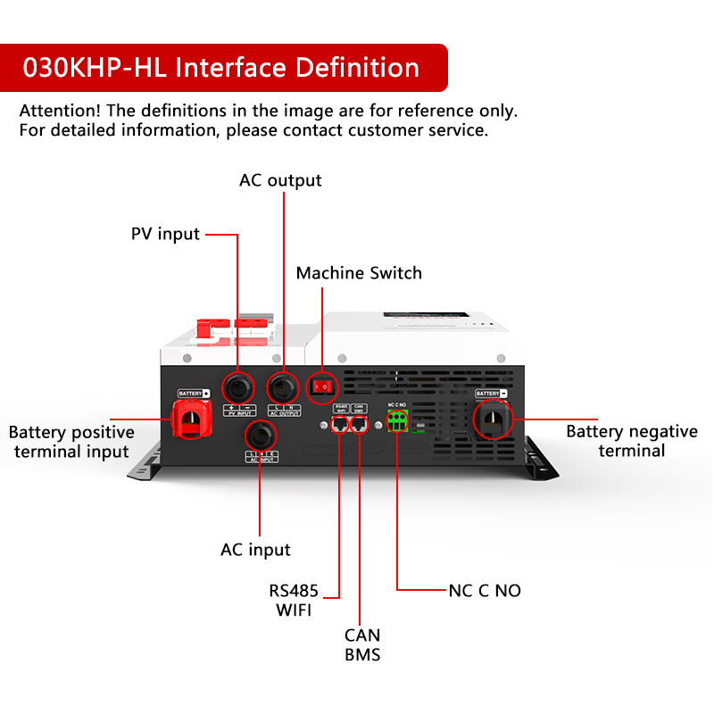 Onduleur solaire hybride Fchao - Hybrid Solar Inverter 5.5Kw Mppt 48V avis et prix