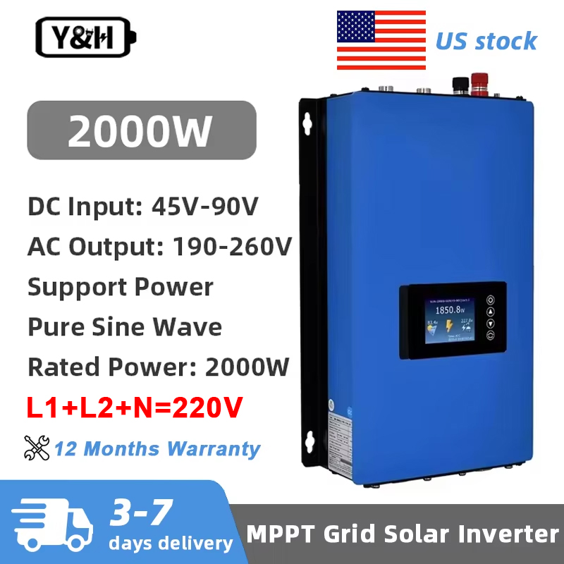 Y & H 2000W MPPT onduleur de l - Grid Tie Inverter Limiter 2000W avis et prix