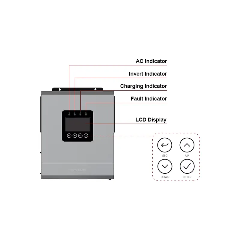 Convertisseur solaire MPPT hor - Off Grid Solar Inverter 48V 6000W avis et prix