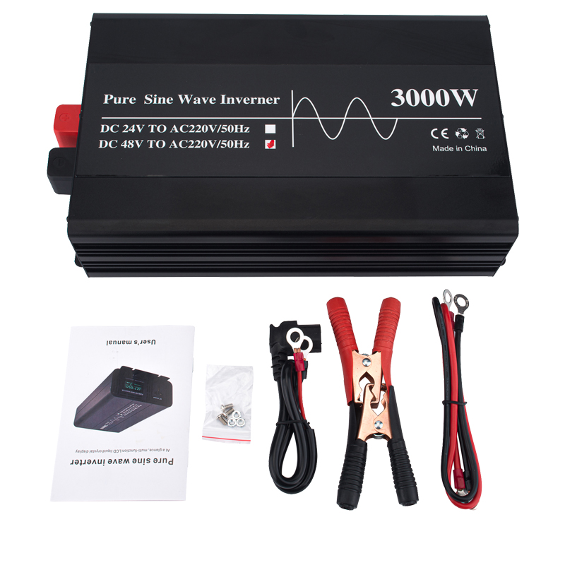 Onduleur 3000W 12V 24V 48V hor - Lifepo4 Solar Inverter 24V 3000W avis et prix