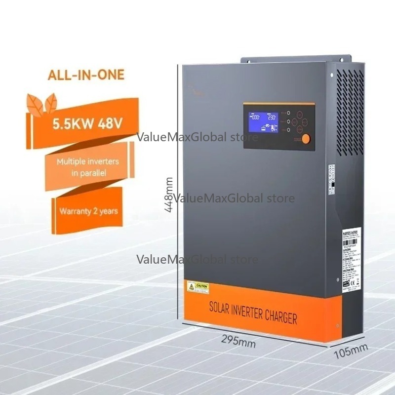 Convertisseur solaire hybride  - Hybrid Solar Inverter 5.5Kw Mppt 48V avis et prix
