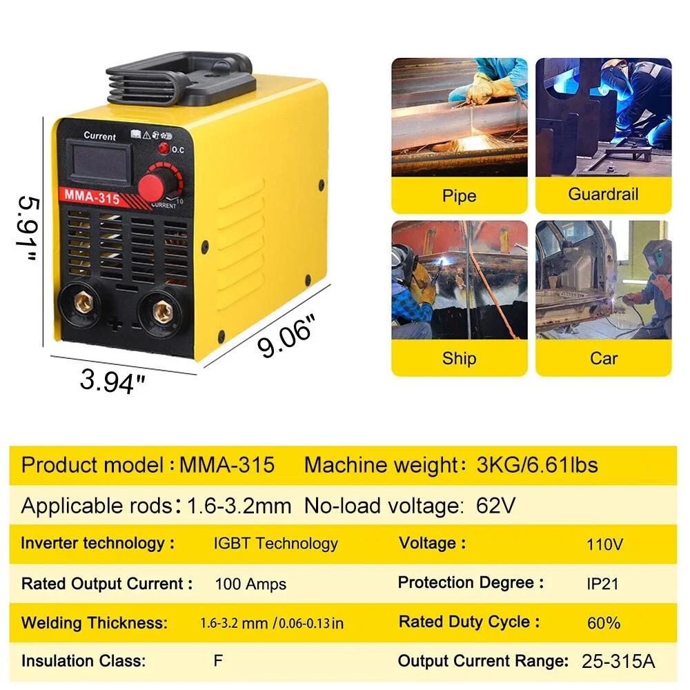 Machine à souder à l'arc mini  - Inverter Welding Machine Igbt 300A avis et prix