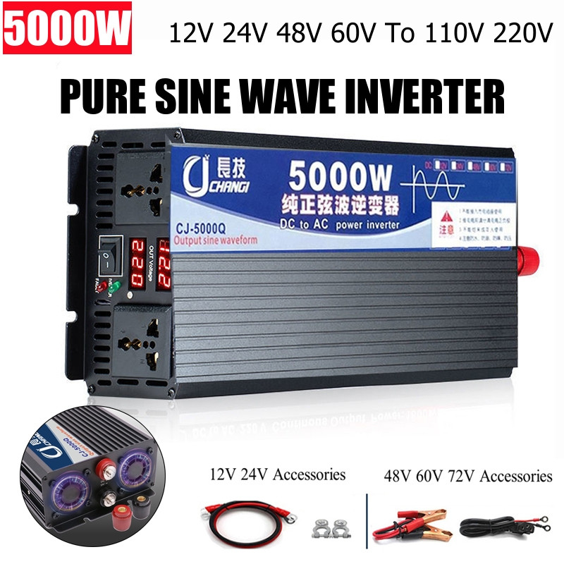 Onduleur à onde sinusoïdale Pu - Inverter Pure Sine Wave 60Hz 120V 3000W avis et prix