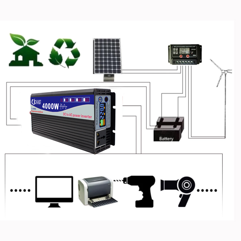 Onduleur à onde sinusoïdale Pu - Inverter Pure Sine Wave 60Hz 120V 3000W avis et prix