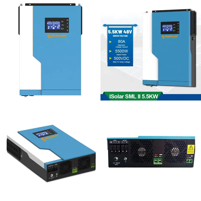 Contrôleur solaire 3.5KW 5.5KW - Hybrid Solar Inverter 5.5Kw Mppt 48V avis et prix