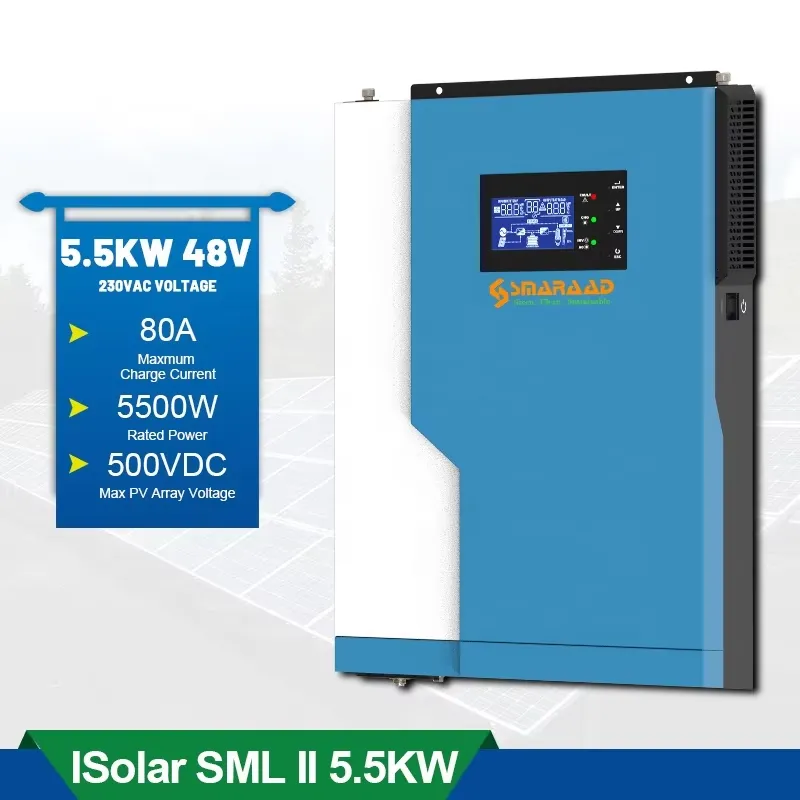 Contrôleur solaire 3.5KW 5.5KW - Hybrid Solar Inverter 5.5Kw Mppt 48V avis et prix