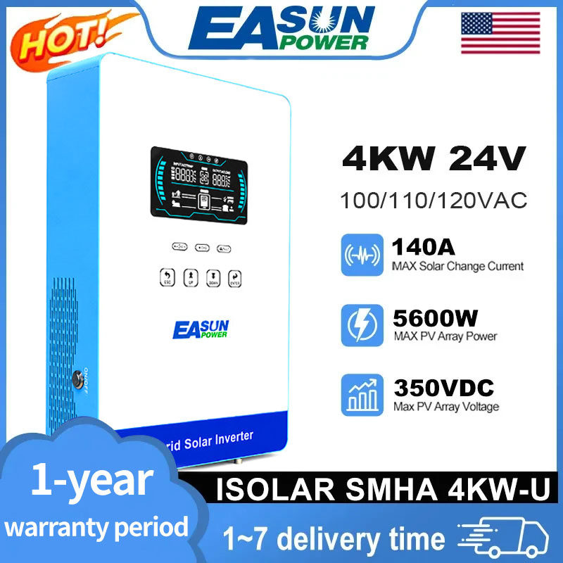 EASUN POWER Onduleur Hybride H - Grid Tie Inverter Limiter 2000W avis et prix