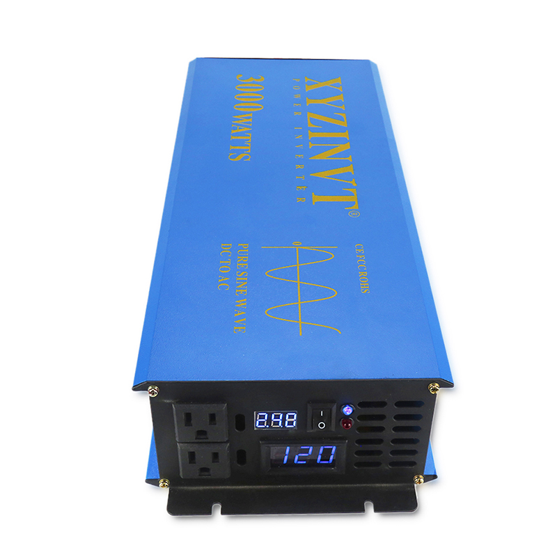 Onduleur solaire 3000W 24V 220 - Inverter Pure Sine Wave 60Hz 120V 3000W avis et prix