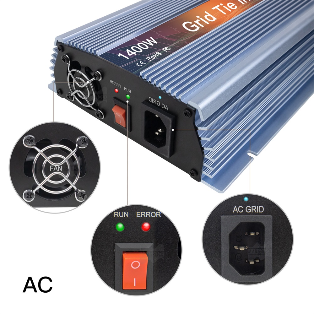 Onduleur solaire MPPT à onde s - Micro Inverter 1400W Solar Grid Tie avis et prix